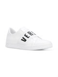 logo strap trainers
