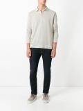 long-sleeve polo shirt 
