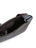 zipped messenger bag