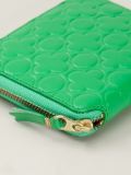 'Colour Embossed B'拉链钱包