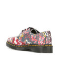 floral print lace up shoes 