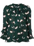 floral print blouse