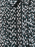 geometric print shirt