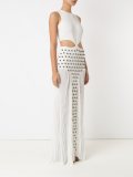 long knitted studded dress