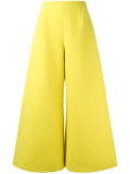 wide leg cropped trousers 