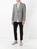 plaid blazer