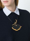 dancer pendant necklace