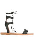 lace-up sandals 