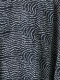 dots print shift dress