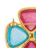 gripoix glass brooch