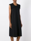 layered shoulders T-shirt dress