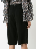 cropped flared trousers