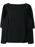 open sleeve blouse