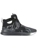 slip-on cutout trainers