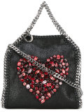 small Falabella crystal heart bag