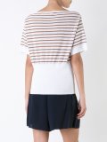 striped boat neck sweater