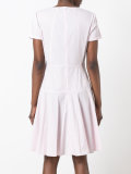 shortsleeved flared dress