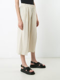 cropped linen trousers 