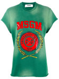 logo print shortsleeved sweatshirt