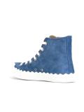 CHLOÉ CH27051E01 IA715 COBALT ??? Leather/Fur/Exotic Skins->Suede