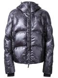 back stripe padded jacket