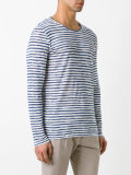 striped long sleeve T-shirt