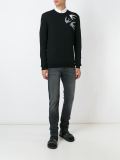 swallow intarsia jumper 