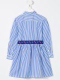 striped shirt dress