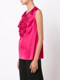 'Piano' sleeveless blouse