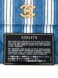 古着条纹单肩包