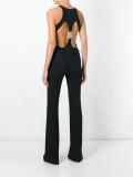 'lion' open back bodysuit