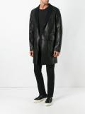 midi leather jacket 