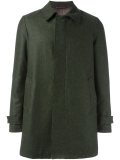 hidden button coat