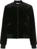 'Demia' quilted bomber jacket