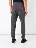 textured stripe joggers
