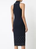 embellished sleeveless dress