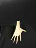 hand clasp shoulder bag
