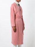 belted midi coat 