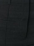 high-waist rapered trousers