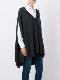 'Fuji'针织斗篷