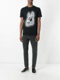 bunny print T-shirt