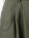 high-waisted palazzo pants