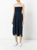 long high-waisted skirt