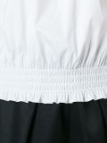 ruched elastic waist tank top
