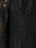 cut out shoulder lace dress