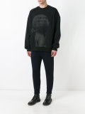 embroidered sweatshirt