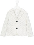 polka dot blazer 