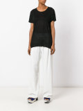 open back T-shirt 
