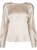 round neck blouse 