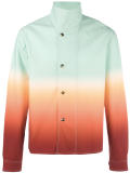 standing collar buttoned jacket